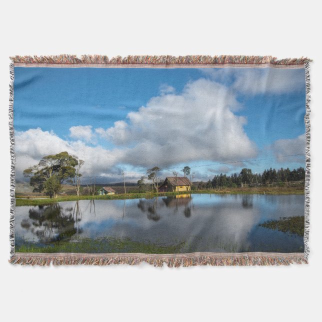 Landscape Throw Blanket (Front)