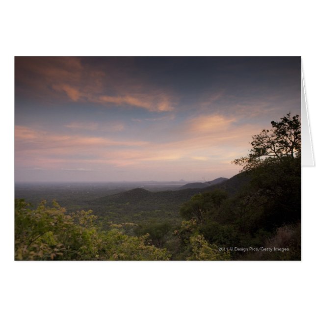 Landscape Under A Sunset (Front Horizontal)