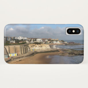 Landscape View of Beaches at Broadstairs. iPhone X Case