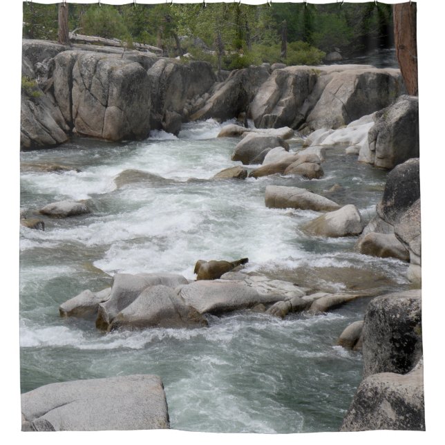 Landscape Waterscape Shower Curtain (Front)