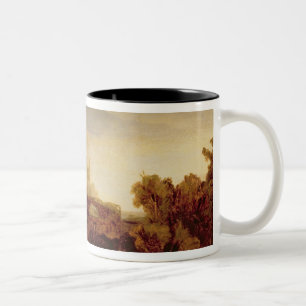 Landscape with a Chateau Two-Tone Coffee Mug