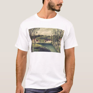 Landscape with a Fisherman, after 1886 T-Shirt