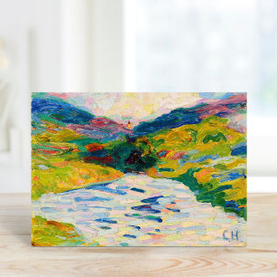 Landscape with a River   Curt Herrmann Card