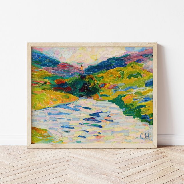 Landscape with a River | Curt Herrmann Poster (Creator Uploaded)