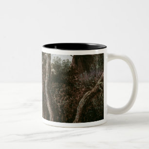 Landscape with Bridge, c.1628 Two-Tone Coffee Mug