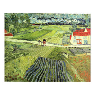 Landscape with Carriage and Train Photo Print