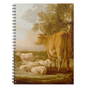 Landscape with cattle Aelbert Cuyp      Notebook