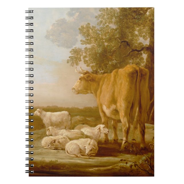 Landscape with cattle Aelbert Cuyp      Notebook (Front)
