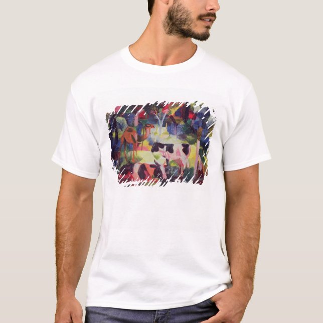 Landscape with Cows and a Camel T-Shirt (Front)