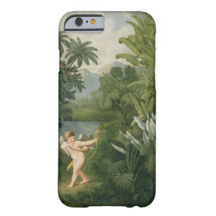 Landscape with Cupid aiming an arrow at a Parrot o Barely There iPhone 6 Case