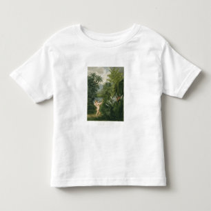 Landscape with Cupid aiming an arrow at a Parrot o Toddler T-Shirt
