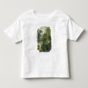 Landscape with Cupid aiming an arrow at a Parrot o Toddler T-Shirt