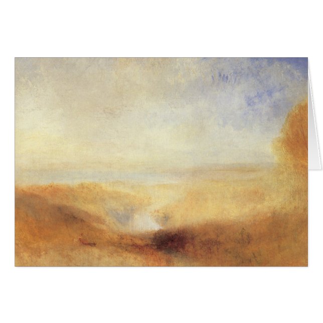 Landscape with Distant River Bay by Joseph Turner (Front Horizontal)