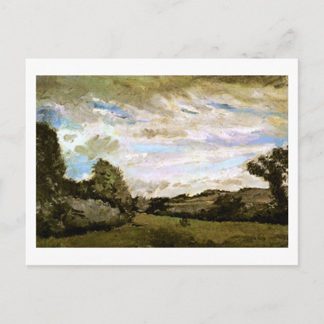 Landscape with Dunes, Vincent van Gogh Postcard (Front)