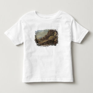 Landscape with Farmers tending their Animals Toddler T-Shirt