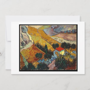 Landscape with House and Ploughman, Van Gogh,