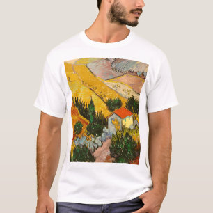Landscape with House and PloughmaVincent van Gogh T-Shirt