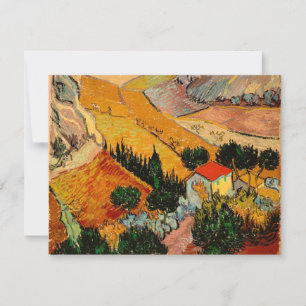 Landscape with Houses and Ploughman Card