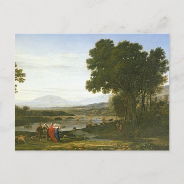 Landscape with Jacob, Laban, and Laban's Postcard (Front)