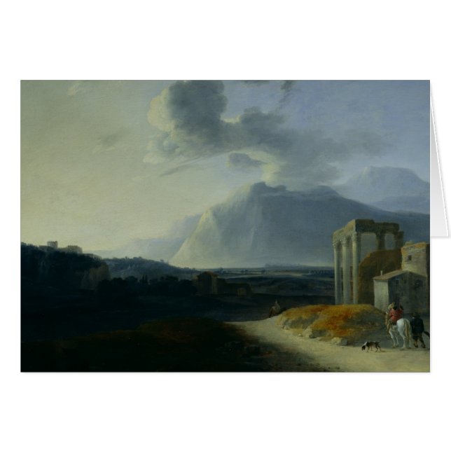Landscape with Mount Stromboli (Front Horizontal)