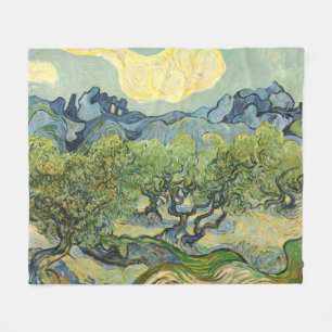 Landscape with Olive Vincent Willem van Gogh  Fleece Blanket