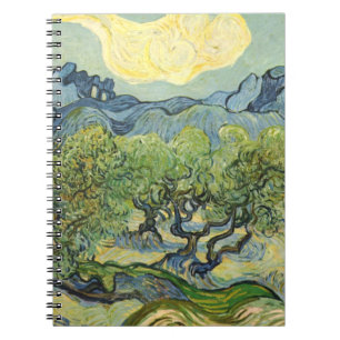 Landscape with Olive Vincent Willem van Gogh    Notebook