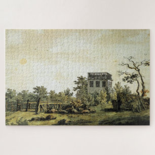 Landscape with Pavilion - Caspar David Friedrich Jigsaw Puzzle