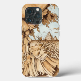 Landscape with Pyramid iPhone 13 Pro Case
