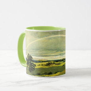 Landscape with Rainbow, fine art, Mug