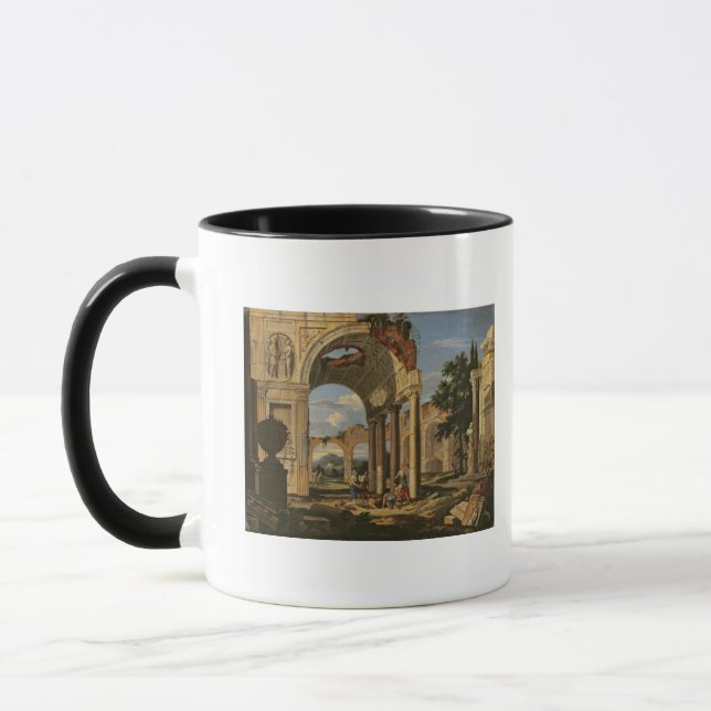 Landscape with Ruins, 1673 Mug (Left)
