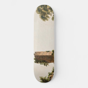 Landscape with Ruins (Ancient Ruined Building) Skateboard