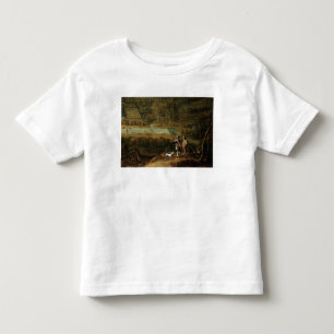 Landscape with sportsmen toddler T-Shirt