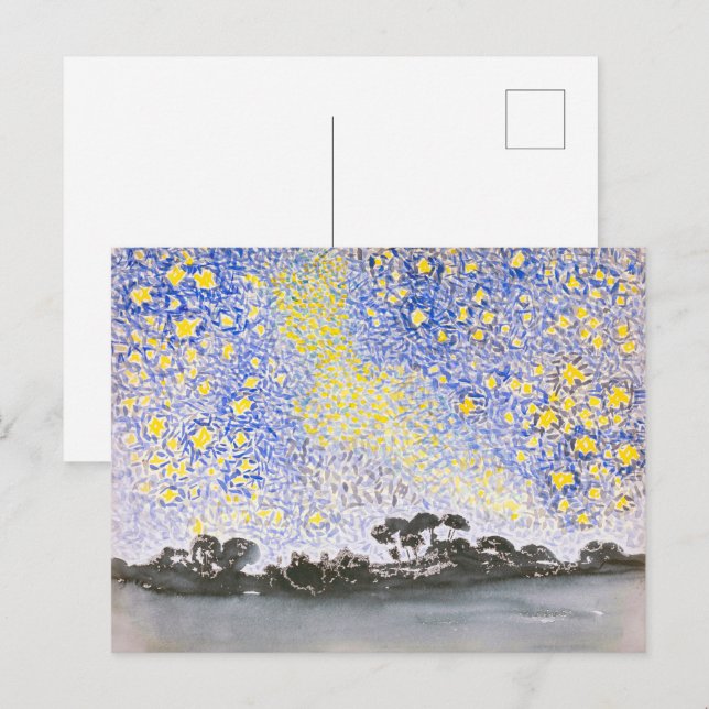 Landscape with Stars | Henri Edmond Cross | Postcard (Front/Back)