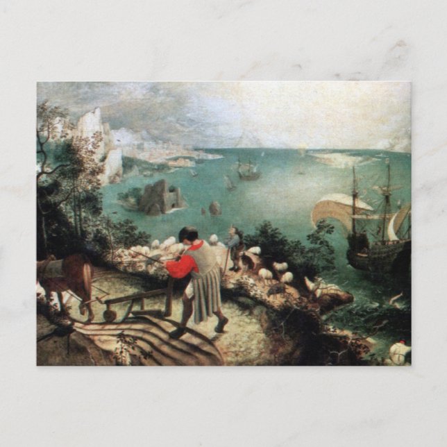 Landscape with the Fall of Icarus - 1558 Postcard (Front)