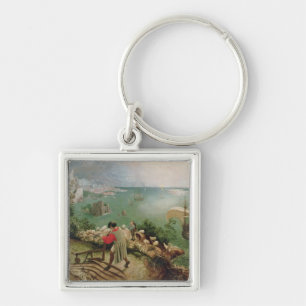 Landscape with the Fall of Icarus, c.1555 Key Ring