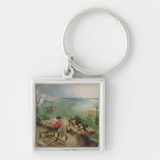 Landscape with the Fall of Icarus, c.1555 Key Ring (Front)