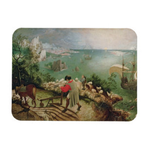 Landscape with the Fall of Icarus, c.1555 Magnet