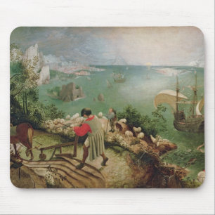 Landscape with the Fall of Icarus, c.1555 Mouse Pad