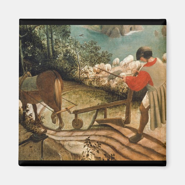 Landscape with the Fall of Icarus Magnet (Front)