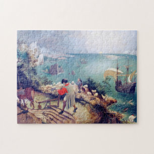 Landscape with the Fall of Icarus, Pieter Bruegel Jigsaw Puzzle