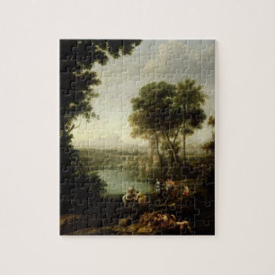 Landscape with the Finding of Moses Jigsaw Puzzle