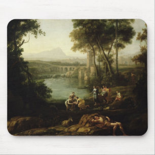 Landscape with the Finding of Moses Mouse Pad