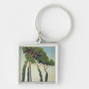 Landscape with Trees, 1911 Key Ring