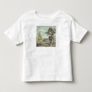 Landscape with Trees and a Distant Mansion Toddler T-Shirt