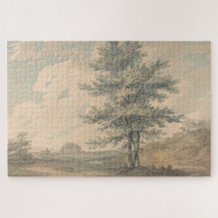 Landscape with Trees and Figures – Joseph Mallord  Jigsaw Puzzle