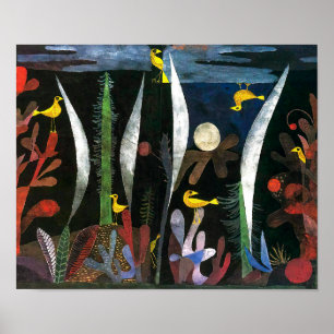 Landscape with Yellow Birds   Paul Klee   Poster