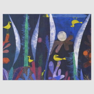 Landscape with Yellow Birds, Paul Klee Tissue Paper