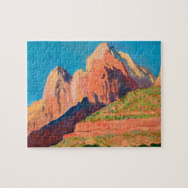 Landscape, Zion National Park by Maynard Dixon Jigsaw Puzzle (Horizontal)