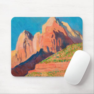 Landscape, Zion National Park by Maynard Dixon Mouse Pad