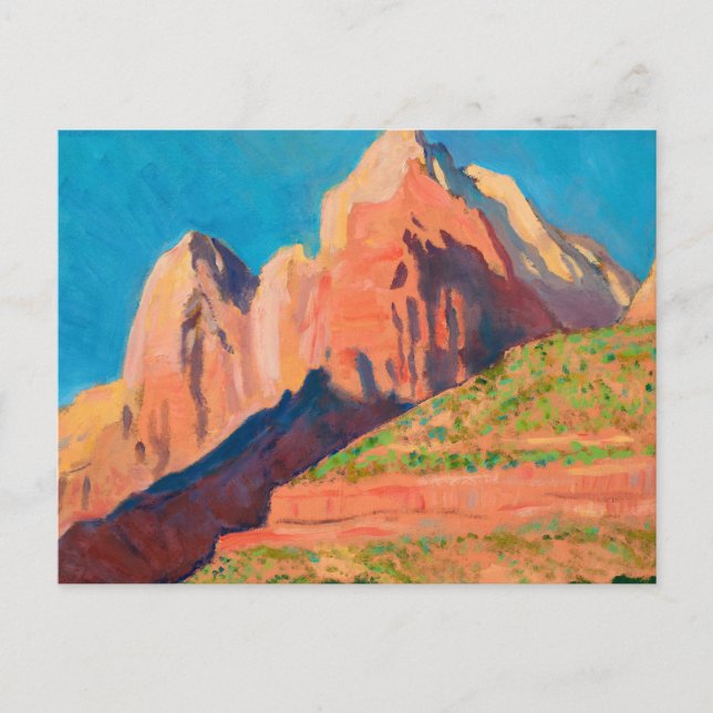 Landscape, Zion National Park by Maynard Dixon Postcard (Front)